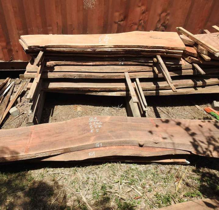 Distribution de bois rouge Guadeloupe